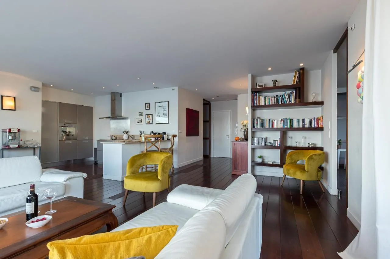 Marinieres - Incredible View Over The Bay Villefranche-sur-Mer Apartment