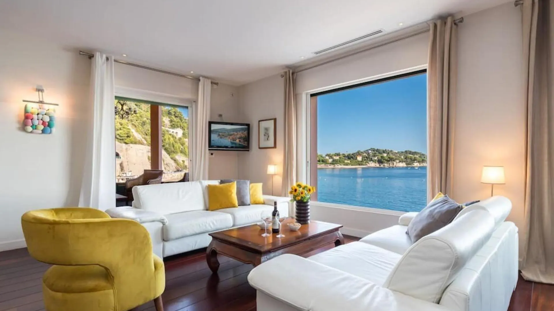 Marinieres - Incredible View Over The Bay Villefranche-sur-Mer Apartment