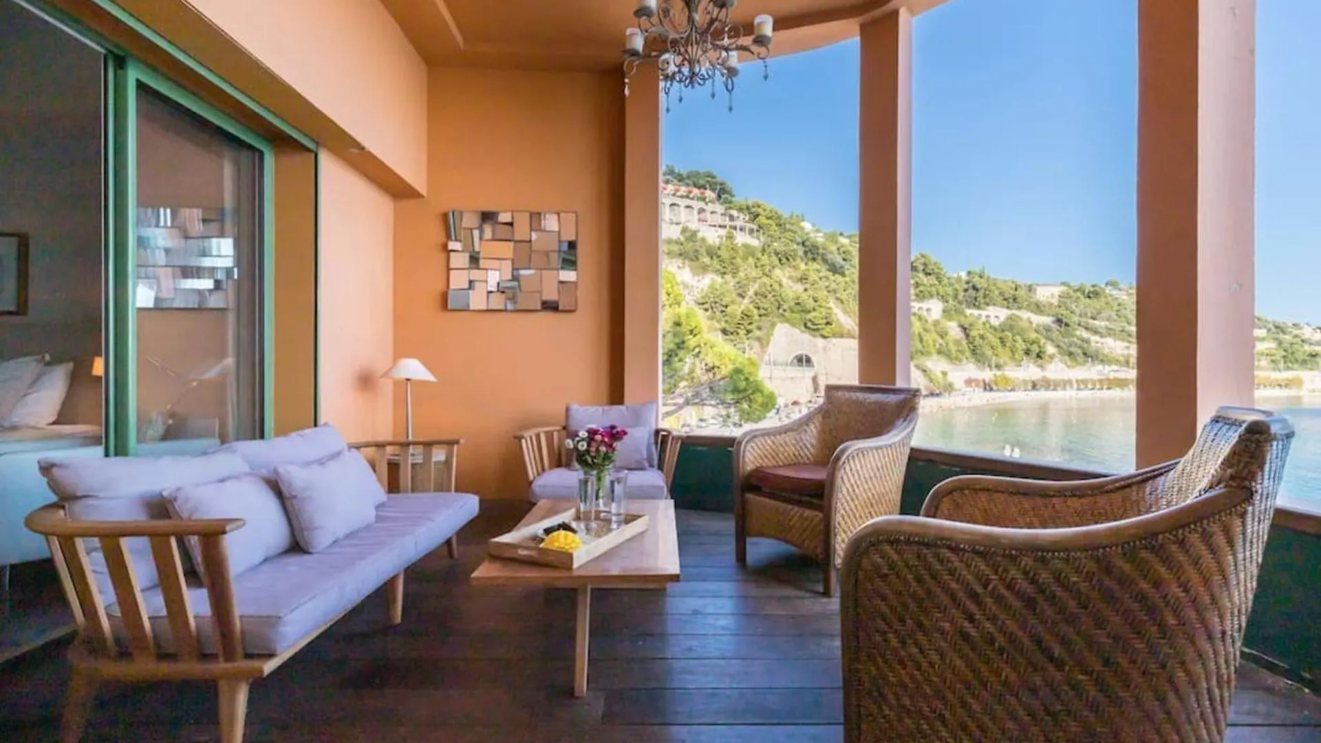 Marinieres - Incredible View Over The Bay Villefranche-sur-Mer Apartment